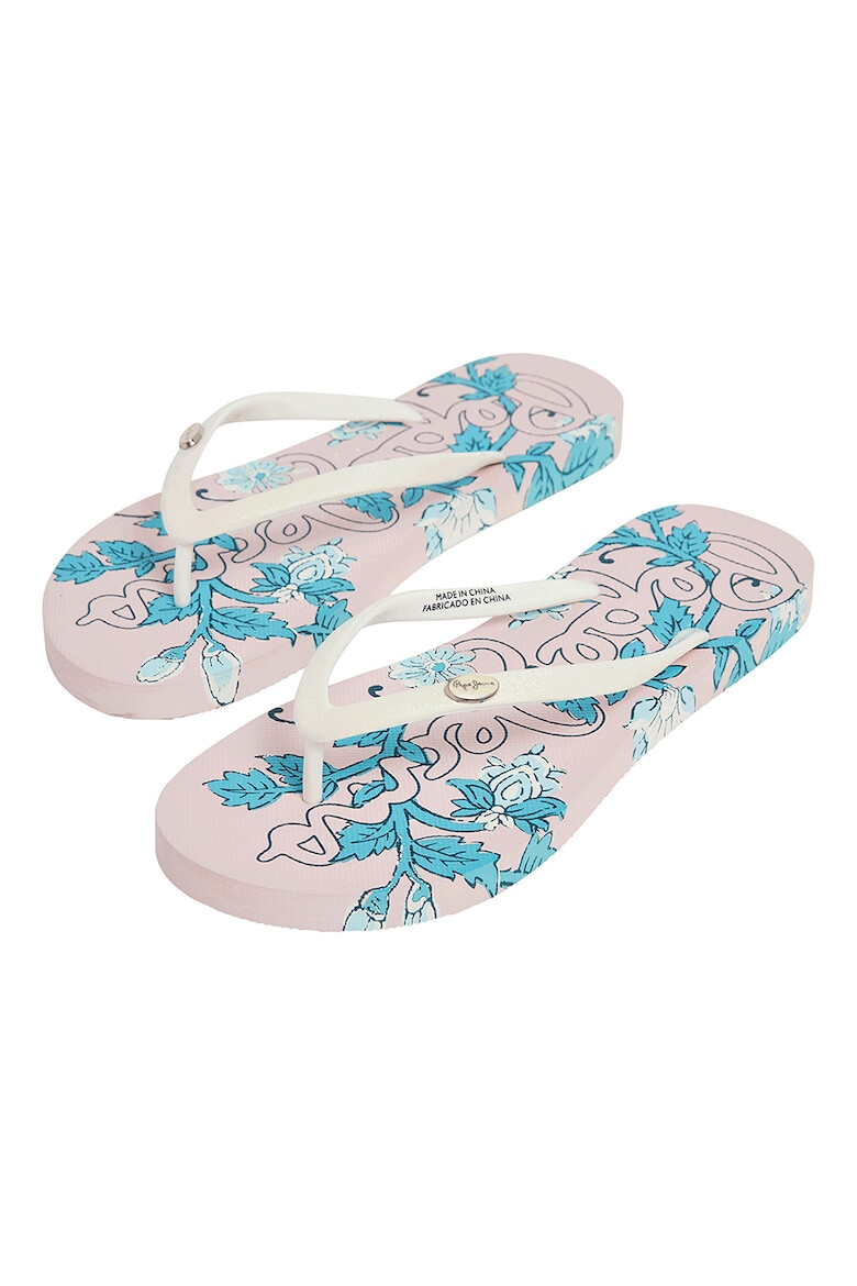 Pepe Jeans London Papuci flip-flop cu model - Pled.ro