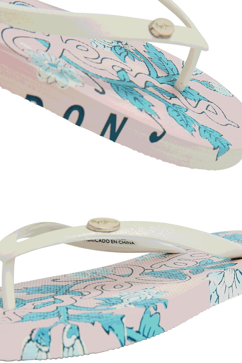 Pepe Jeans London Papuci flip-flop cu model - Pled.ro