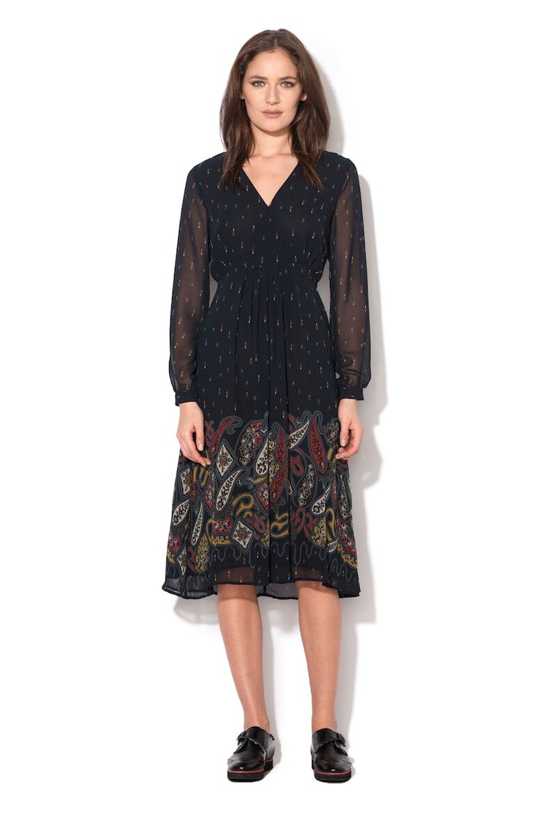 Pepe Jeans London Rochie bleumarin cu imprimeu mandala Josephine - Pled.ro