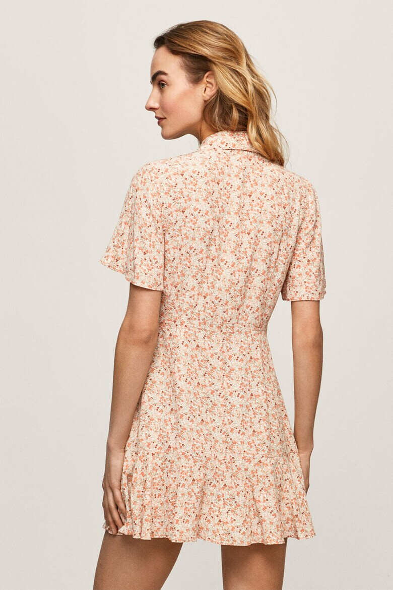 Pepe Jeans London Rochie cu doua randuri de nasturi si imprimeu floral Aide - Pled.ro