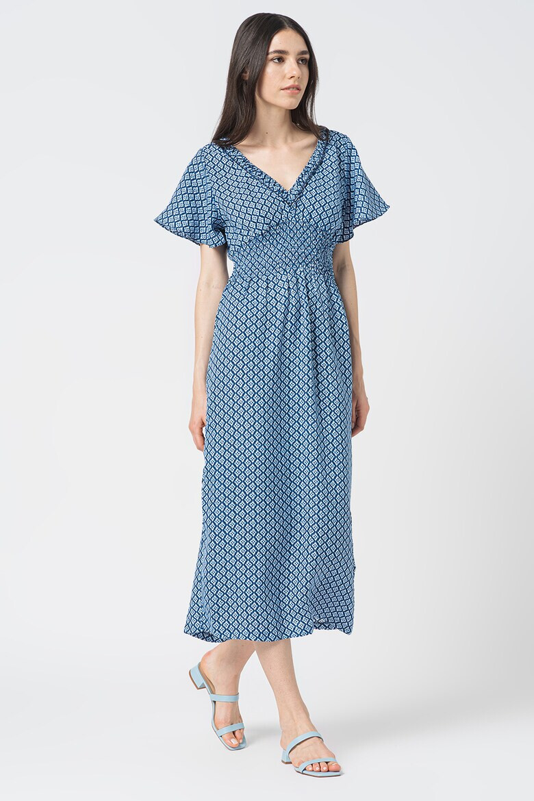 Pepe Jeans London Rochie evazata cu decolteu in V Miracle - Pled.ro