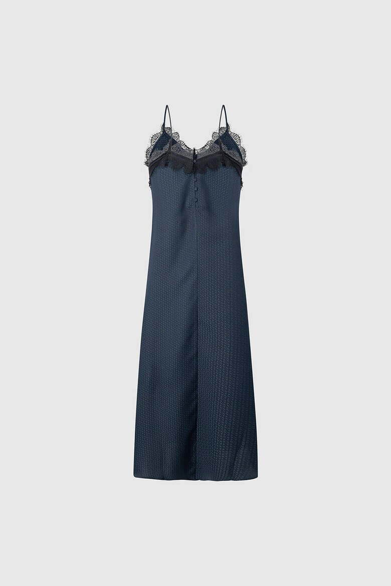 Pepe Jeans London Rochie-furou cu insertii din dantela - Pled.ro