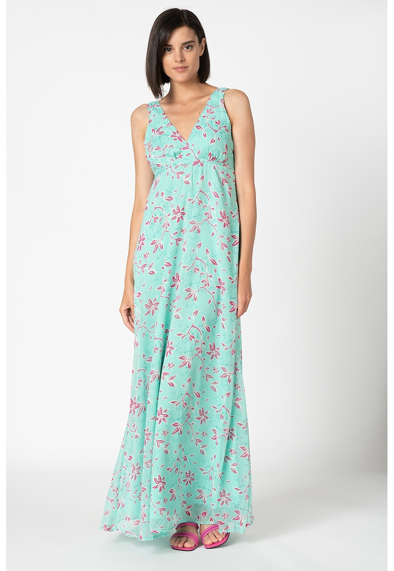 Pepe Jeans London Rochie maxi cu decolteu in V Rosana - Pled.ro