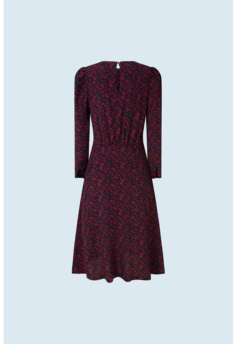 Pepe Jeans London Rochie midi cu croiala A si model floral - Pled.ro