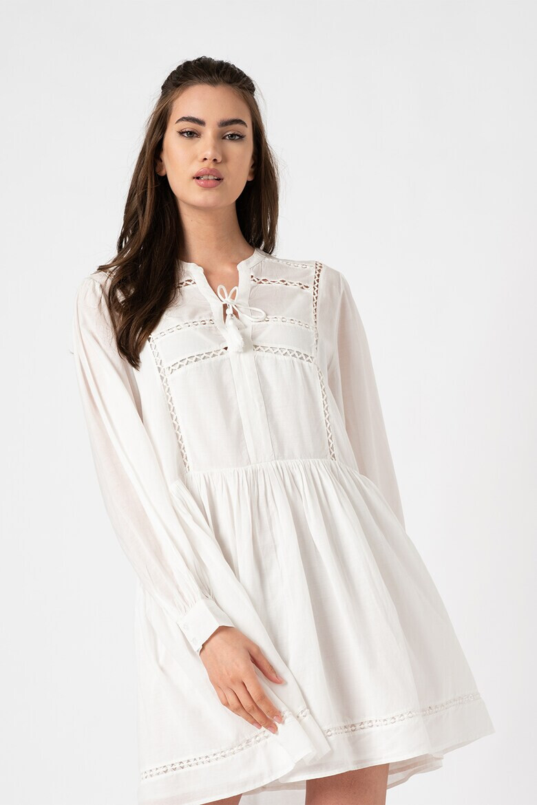 Pepe Jeans London Rochie mini cu detalii decupate Ava - Pled.ro