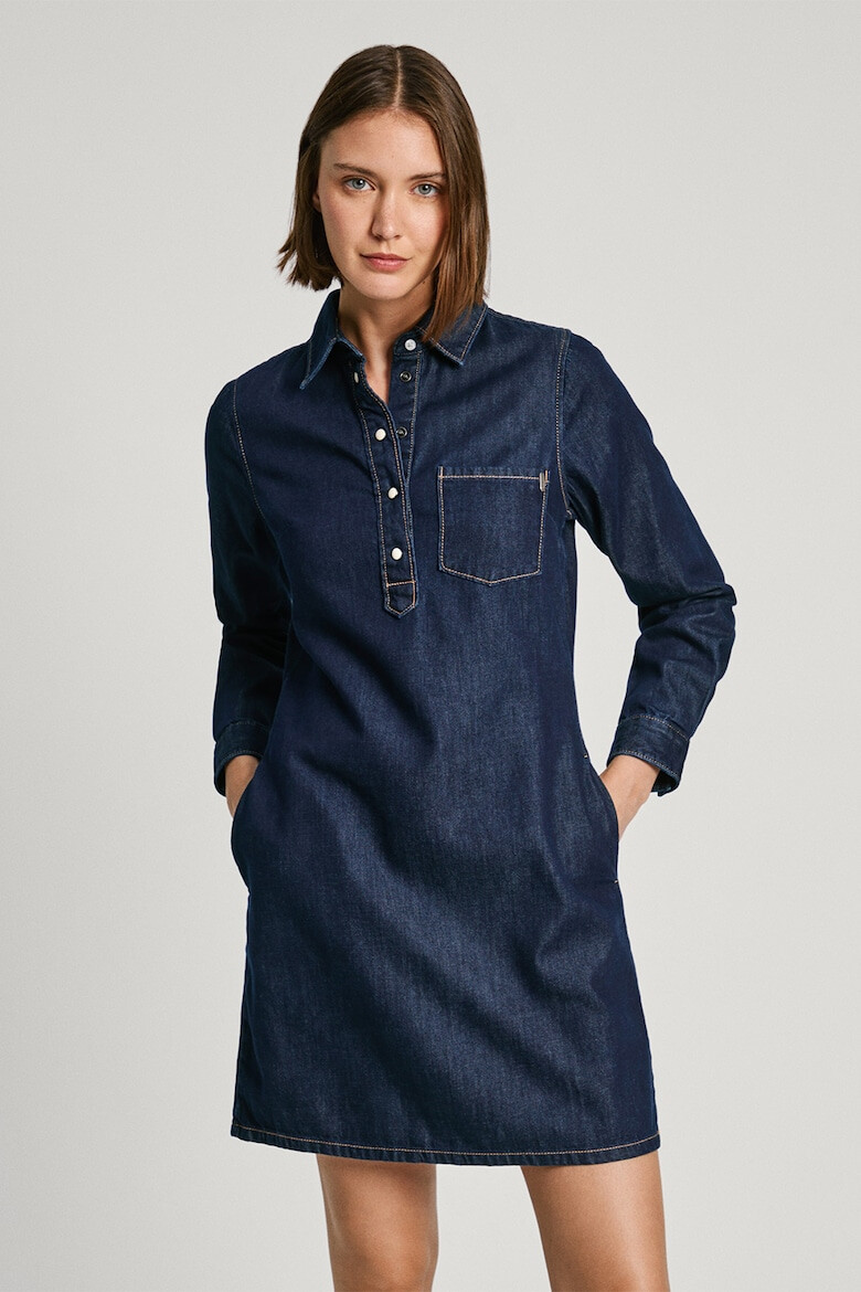 Pepe Jeans London Rochie mini din denim - Pled.ro