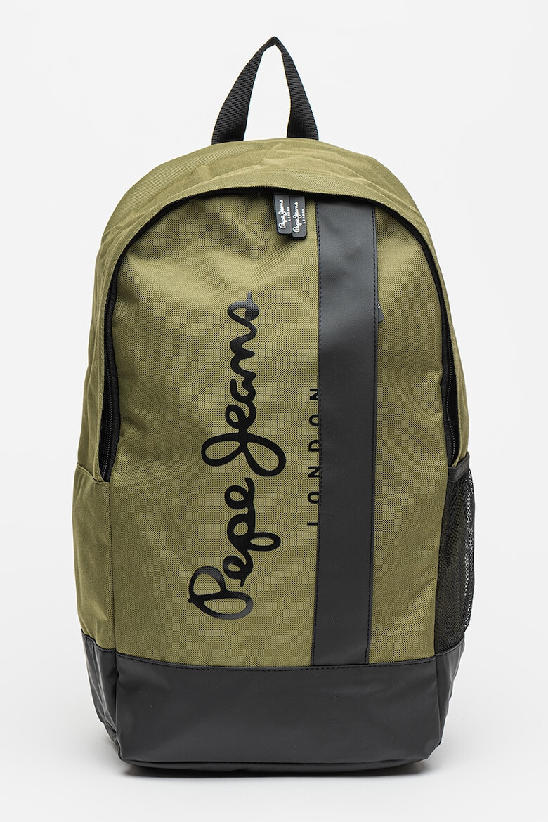 Pepe Jeans London Rucsac cu imprimeu logo si compartiment pentru laptop Owen - Pled.ro