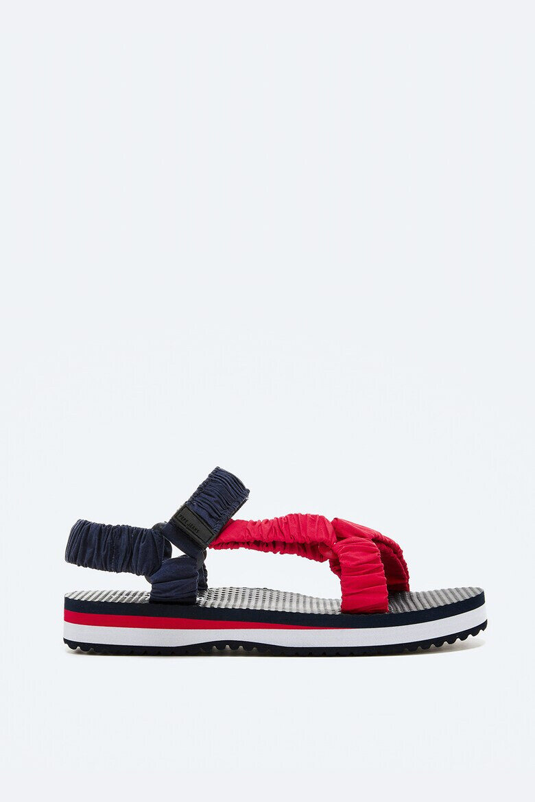 Pepe Jeans London Sandale cu inchidere velcro si aspect contrastant - Pled.ro