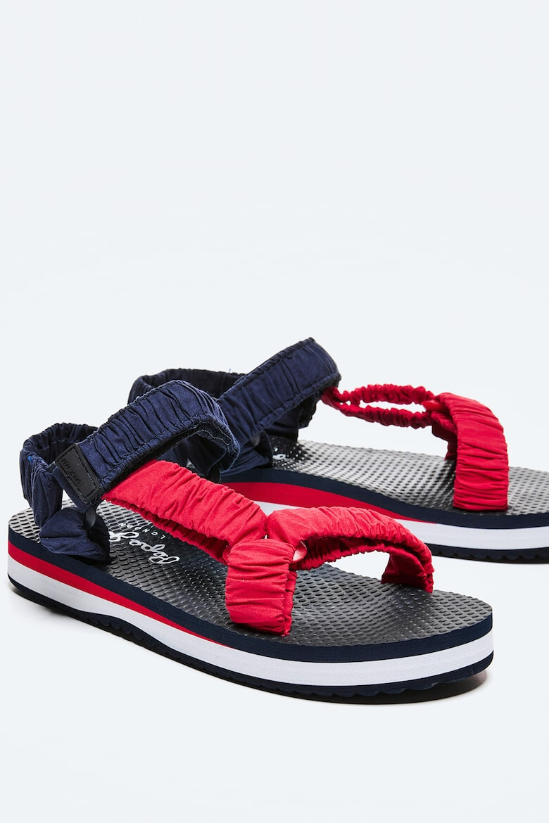 Pepe Jeans London Sandale cu inchidere velcro si aspect contrastant - Pled.ro