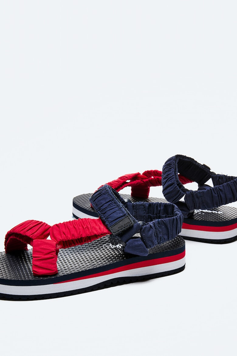 Pepe Jeans London Sandale cu inchidere velcro si aspect contrastant - Pled.ro