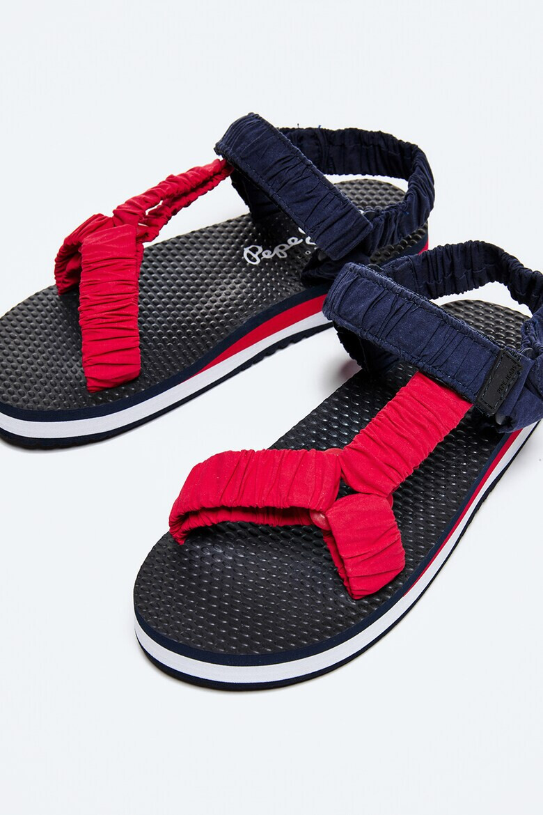 Pepe Jeans London Sandale cu inchidere velcro si aspect contrastant - Pled.ro