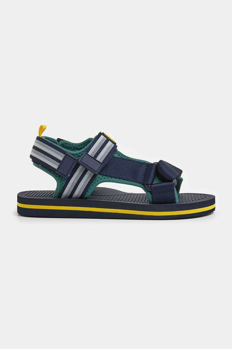 Pepe Jeans London Sandale de material textil cu velcro - Pled.ro