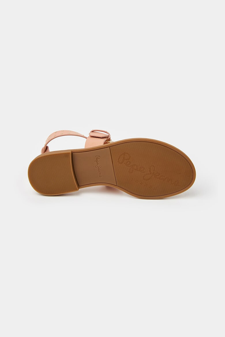 Pepe Jeans London Sandale de piele ecologica cu nituri - Pled.ro