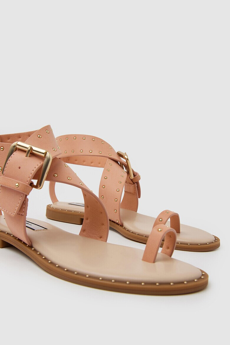 Pepe Jeans London Sandale de piele ecologica cu nituri - Pled.ro