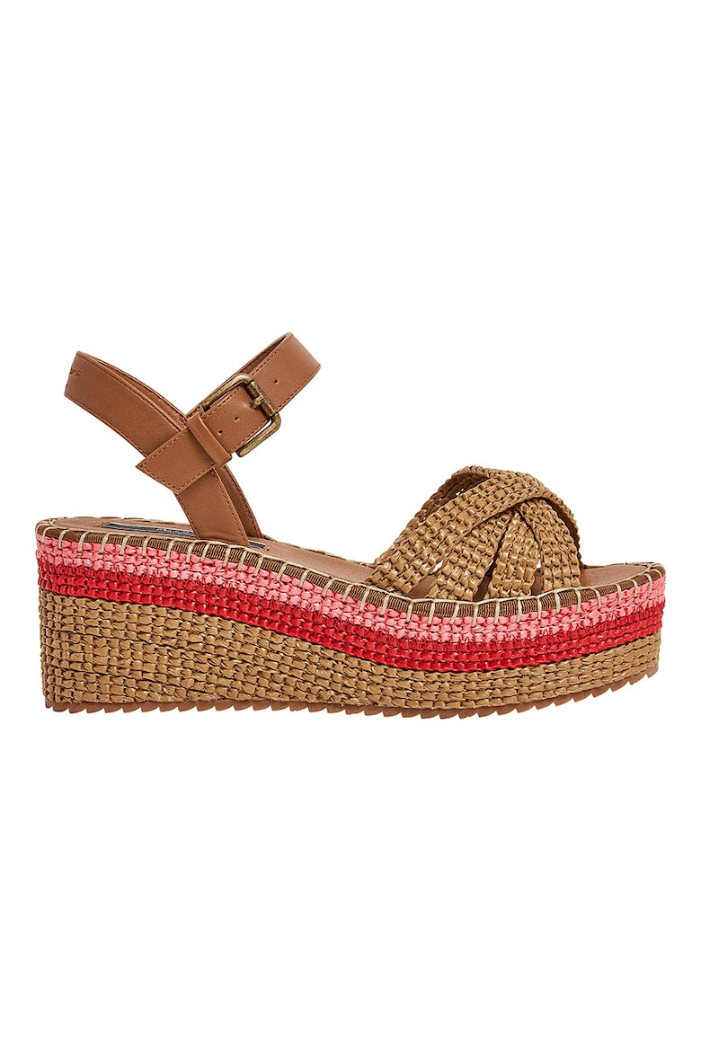 Pepe Jeans London Sandale-espadrile wedge - Pled.ro