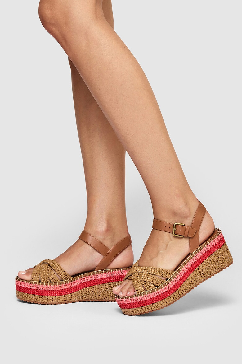 Pepe Jeans London Sandale-espadrile wedge - Pled.ro