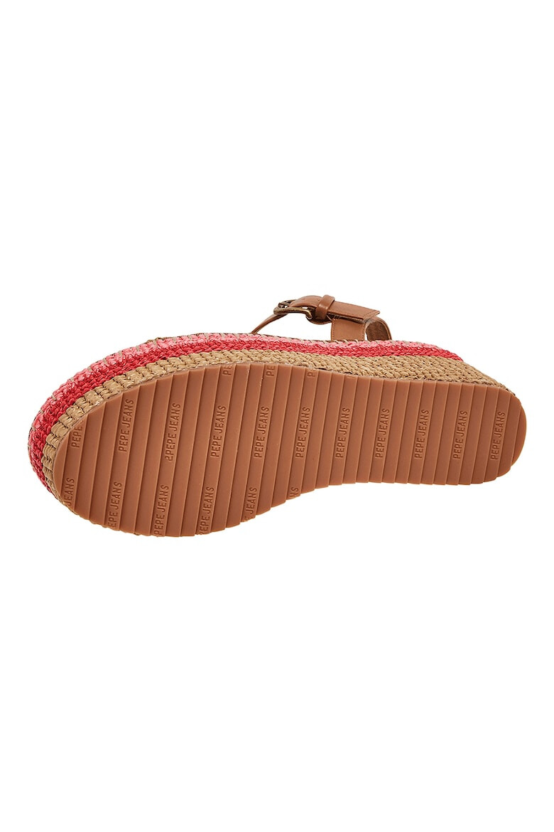 Pepe Jeans London Sandale-espadrile wedge - Pled.ro