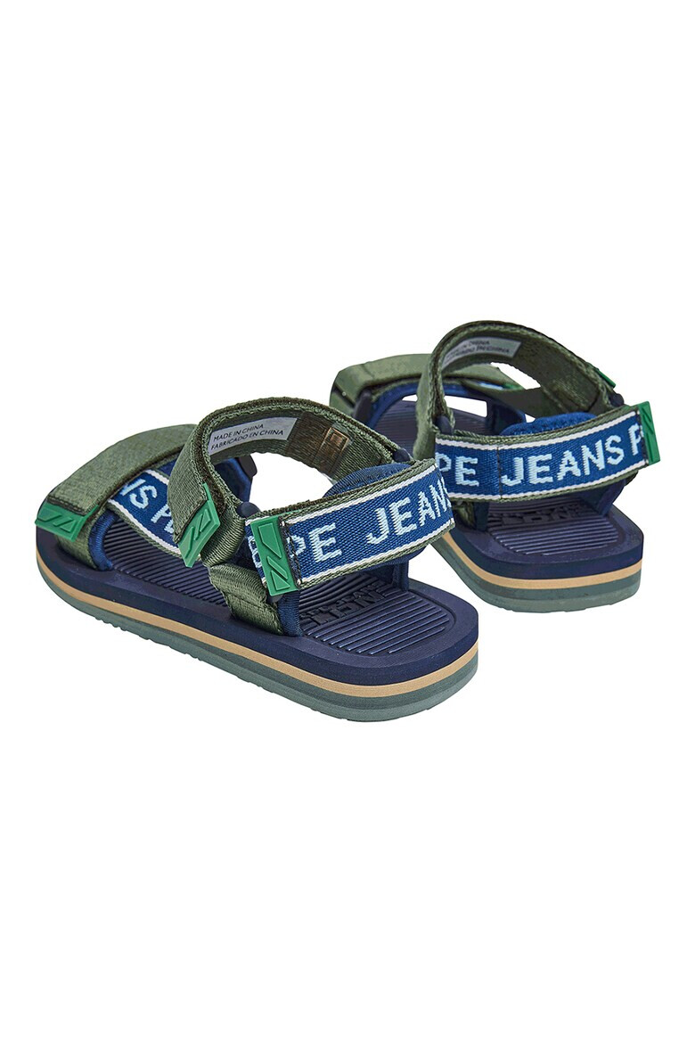 Pepe Jeans London Sandale textile cu velcro - Pled.ro