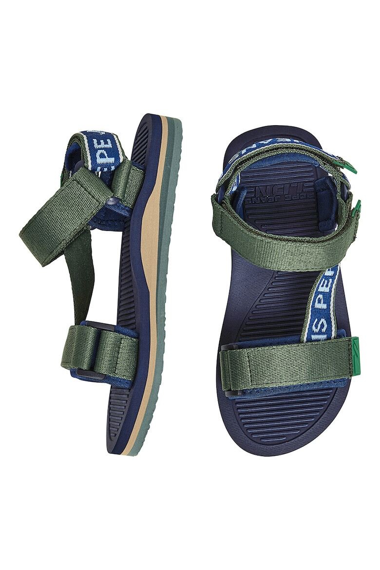 Pepe Jeans London Sandale textile cu velcro - Pled.ro