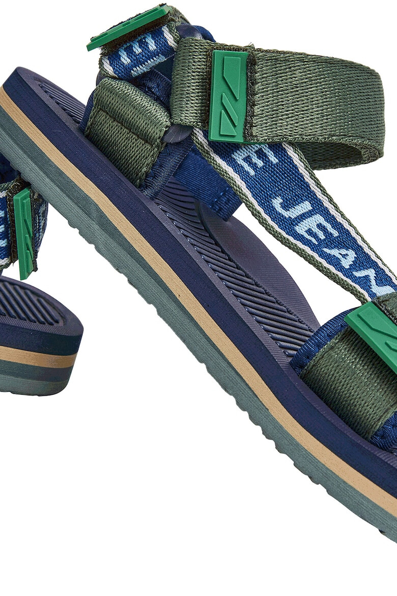 Pepe Jeans London Sandale textile cu velcro - Pled.ro