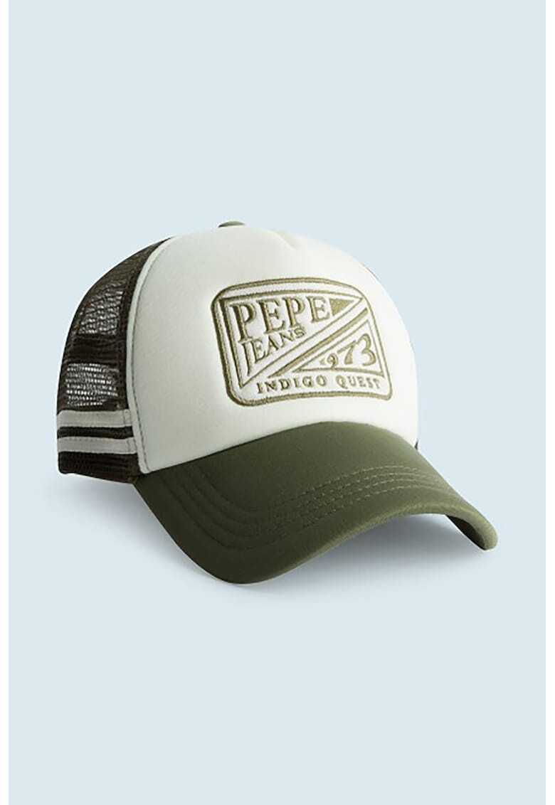 Pepe Jeans London Sapca trucker cu capsa pe partea din spate Bradley - Pled.ro