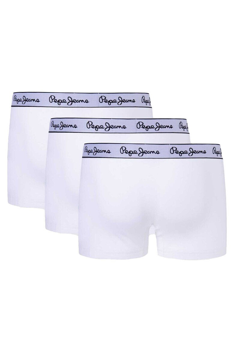 Pepe Jeans London Set de boxeri cu banda logo in talie - 3 perechi - Pled.ro