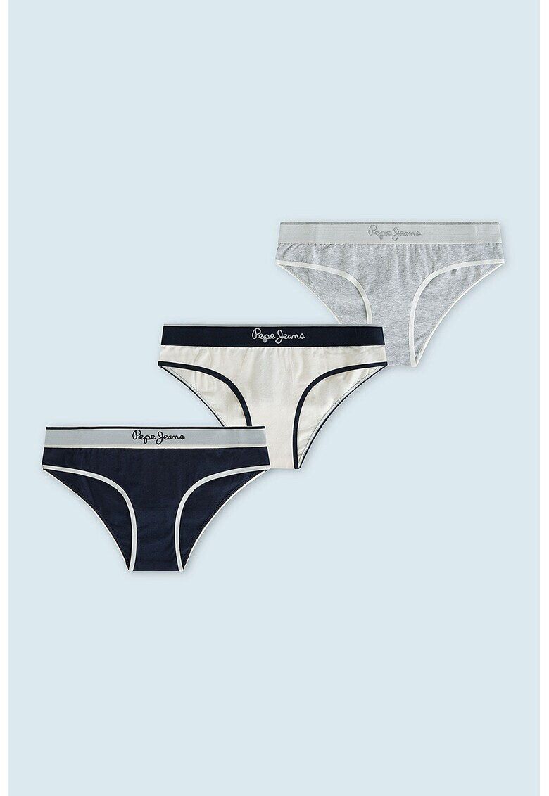 Pepe Jeans London Set de chiloti brazilieni - 3 perechi - Pled.ro