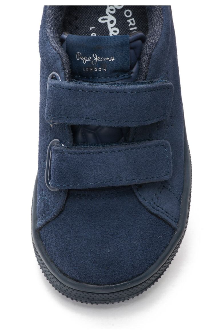 Pepe Jeans London Tenisi bleumarin de piele intoarsa Murray - Pled.ro