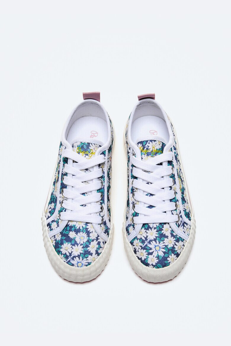 Pepe Jeans London Tenisi cu imprimeu floral - Pled.ro