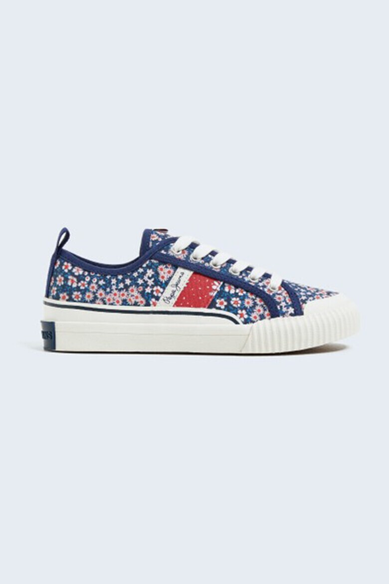 Pepe Jeans London Tenisi cu imprimeu floral - Pled.ro