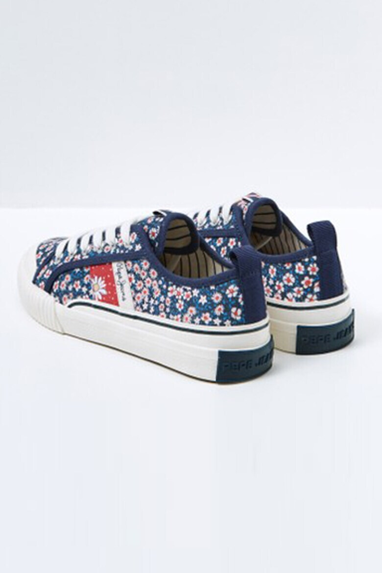 Pepe Jeans London Tenisi cu imprimeu floral - Pled.ro