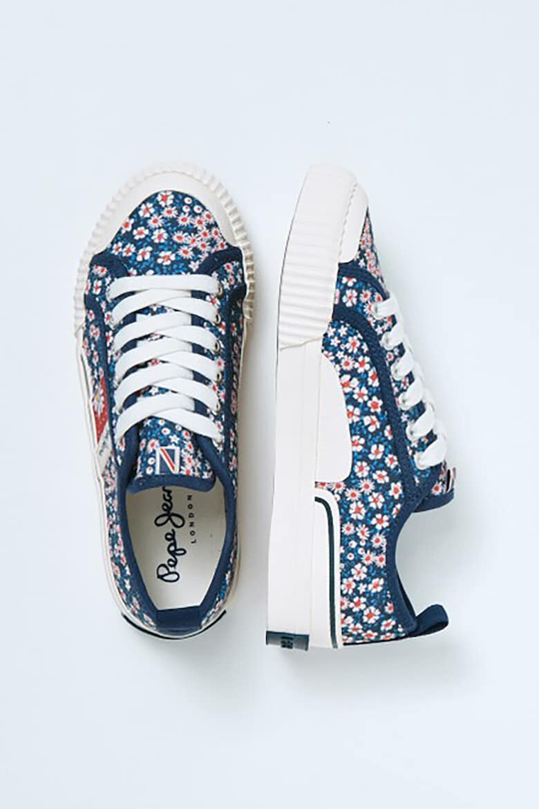 Pepe Jeans London Tenisi cu imprimeu floral - Pled.ro