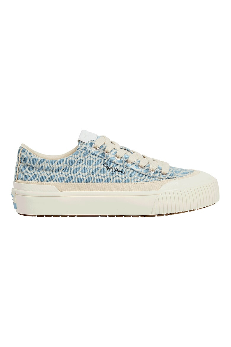 Pepe Jeans London Tenisi flatform cu imprimeu - Pled.ro