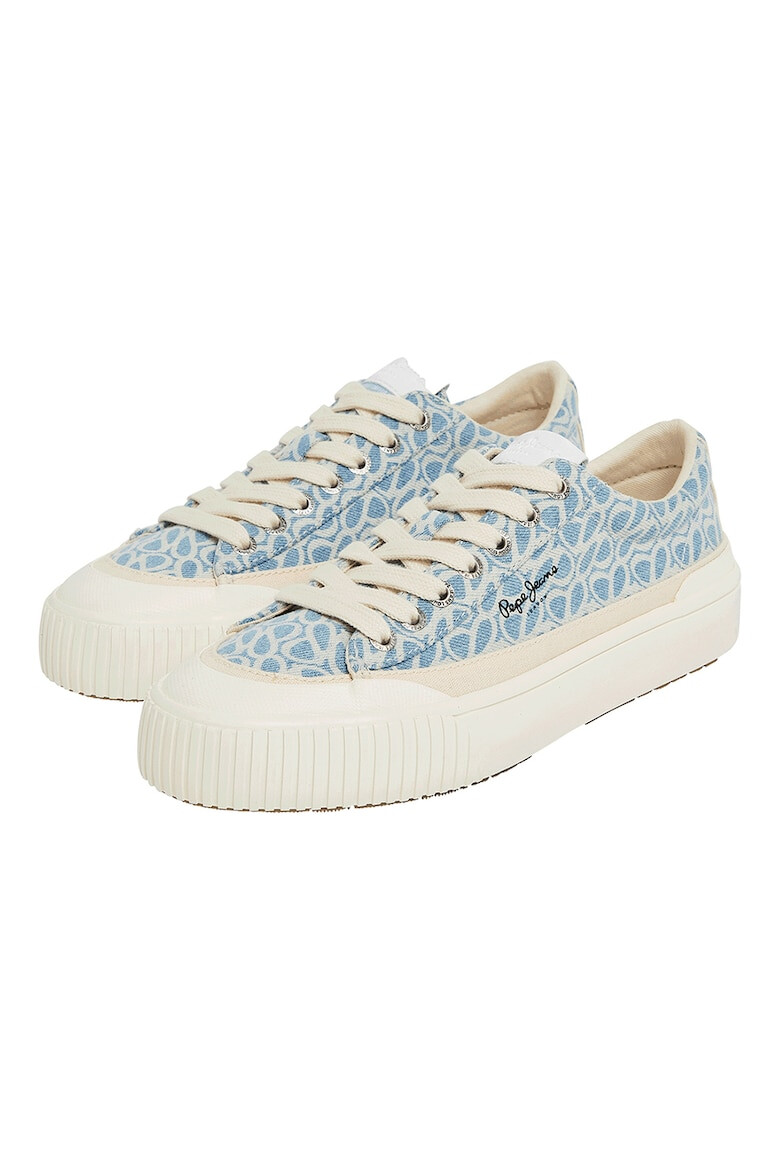 Pepe Jeans London Tenisi flatform cu imprimeu - Pled.ro