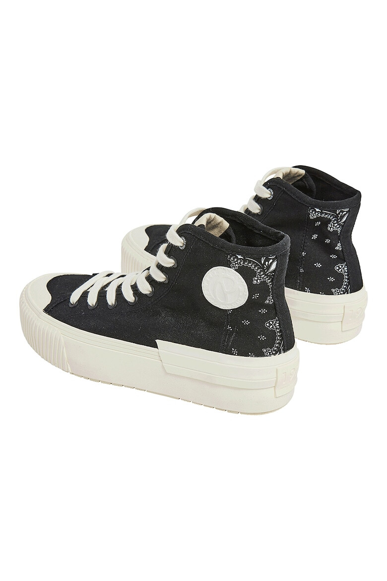 Pepe Jeans London Tenisi mid-high cu logo - Pled.ro