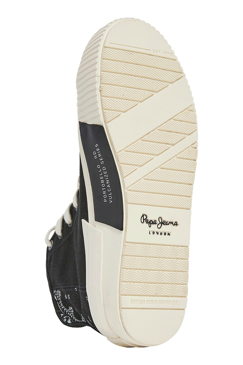 Pepe Jeans London Tenisi mid-high cu logo - Pled.ro