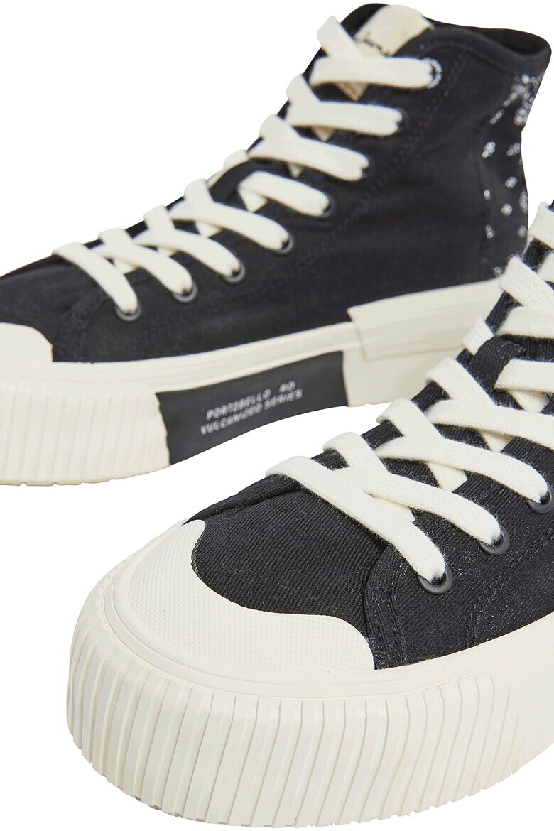 Pepe Jeans London Tenisi mid-high cu logo - Pled.ro