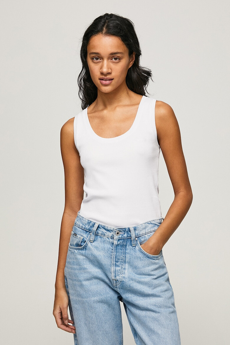 Pepe Jeans London Top cu aspect striat - Pled.ro