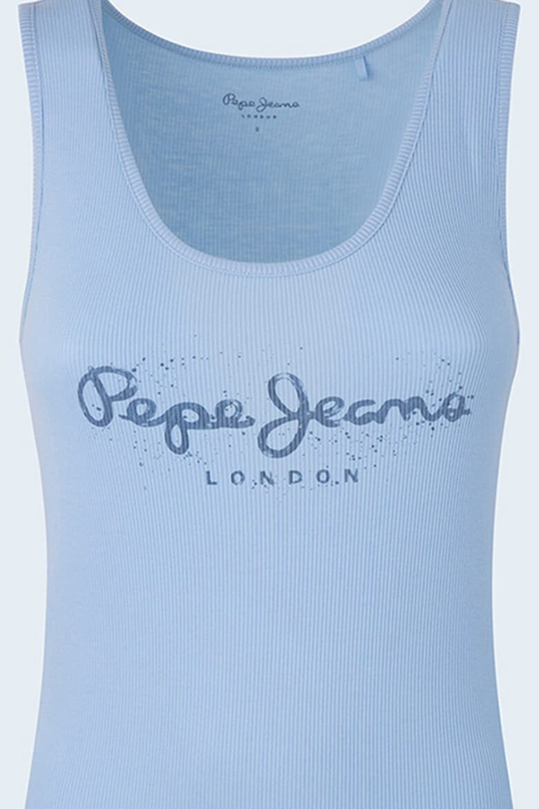 Pepe Jeans London Top cu imprimeu logo - Pled.ro