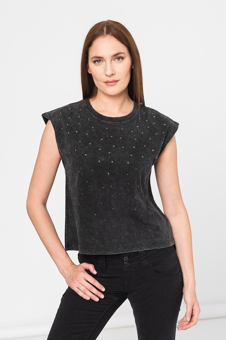 Pepe Jeans London Top cu nituri - Pled.ro