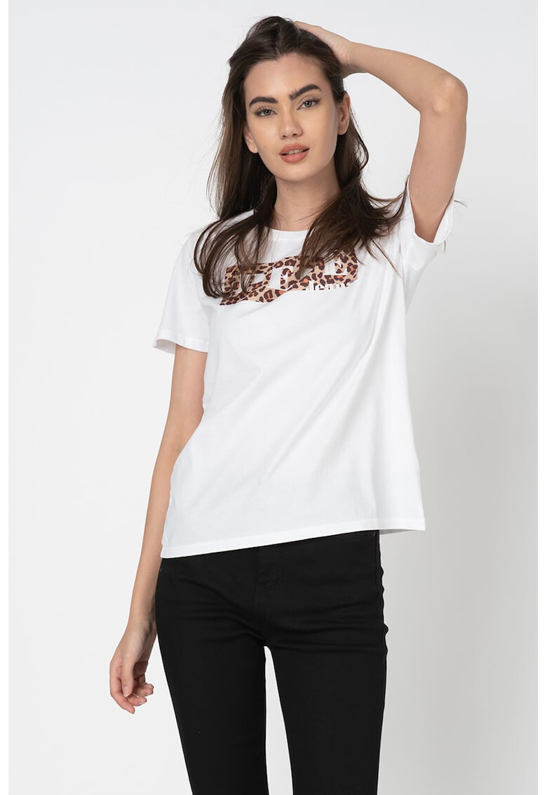 Pepe Jeans London Tricou cu animal print Christina - Pled.ro