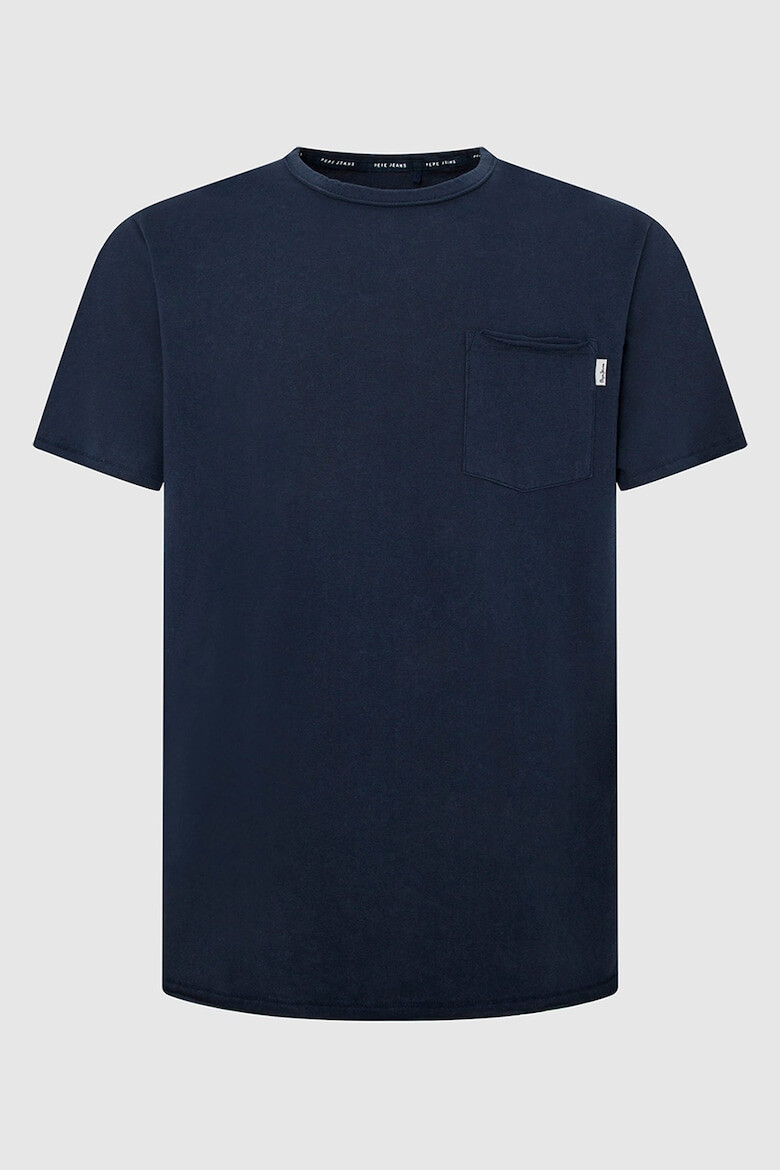 Pepe Jeans London Tricou cu buzunar pe piept - Pled.ro