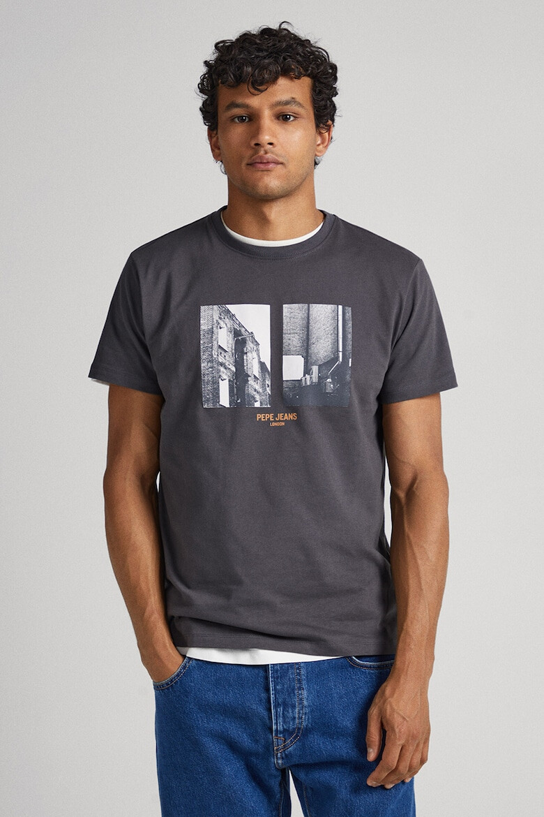 Pepe Jeans London Tricou cu imprimeu foto - Pled.ro