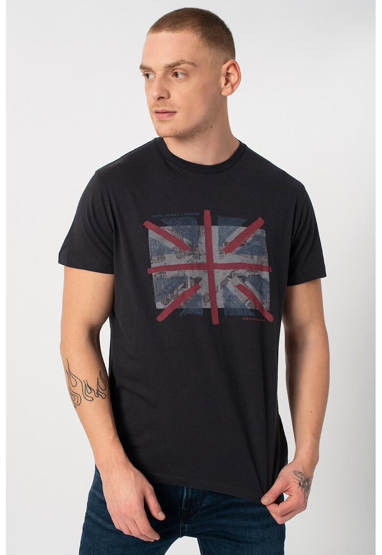 Pepe Jeans London Tricou cu imprimeu grafic Brad - Pled.ro