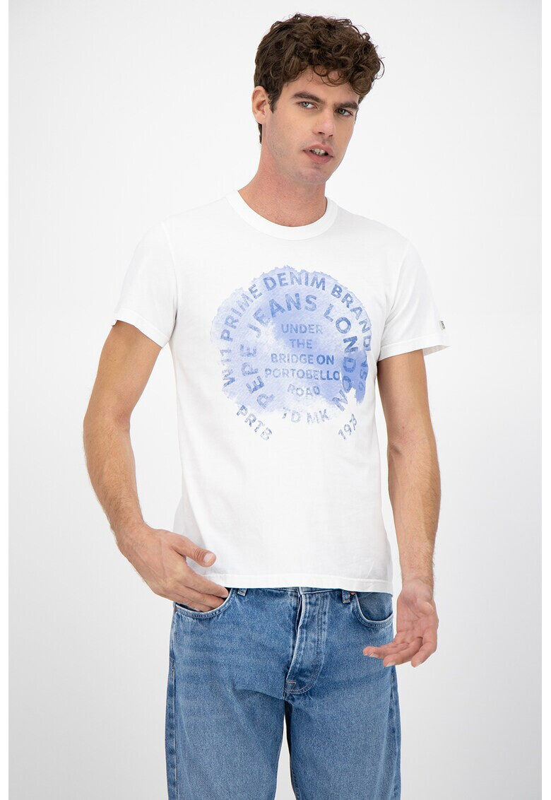 Pepe Jeans London Tricou cu imprimeu logo I - Pled.ro