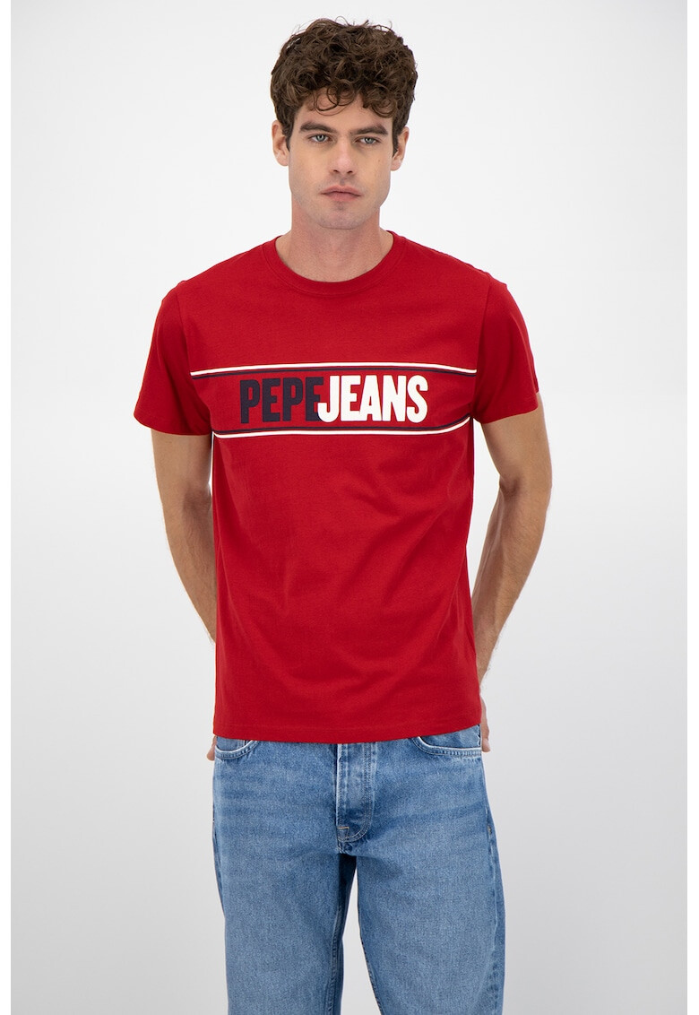 Pepe Jeans London Tricou cu imprimeu logo - Pled.ro