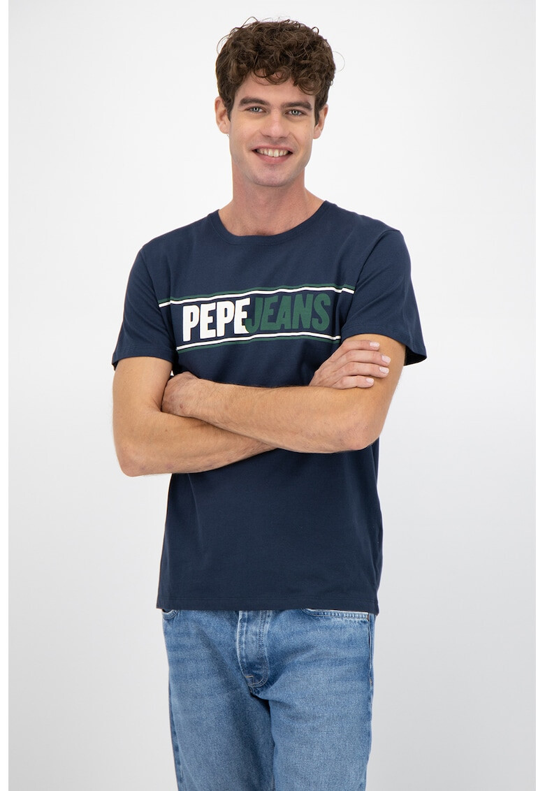 Pepe Jeans London Tricou cu imprimeu logo - Pled.ro