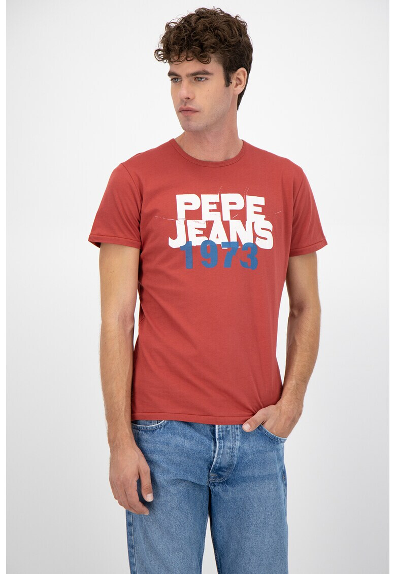 Pepe Jeans London Tricou cu imprimeu logo G - Pled.ro