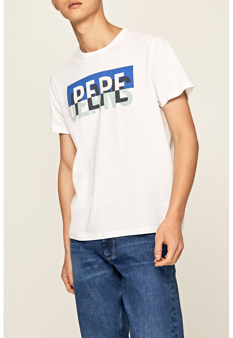 Pepe Jeans London Tricou cu imprimeu logo B - Pled.ro