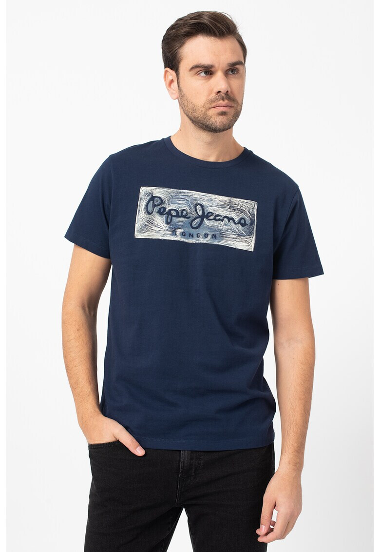 Pepe Jeans London Tricou cu imprimeu logo Almos - Pled.ro